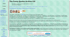 Desktop Screenshot of funquotes.witticism.org